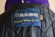 画像5: 1990s HOLLOWAY 袖レザースタジャン　 MADE IN USA　 表記XL  (5)