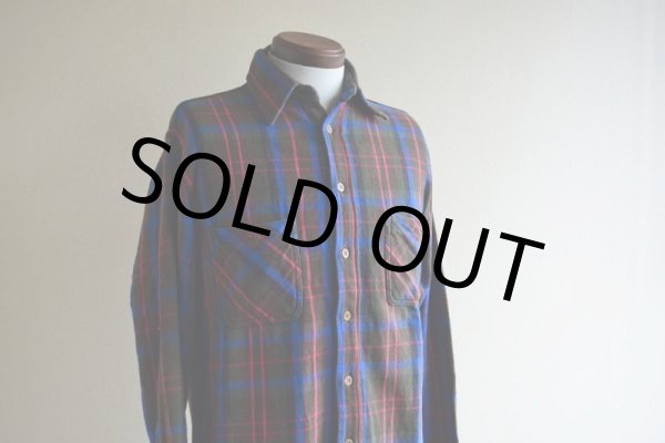 画像7: 1980s BIGMAC ヘビーネルシャツ  表記M  (7)