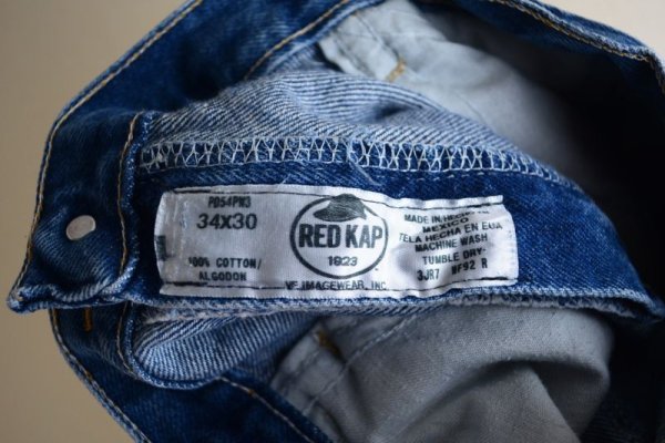画像4: 1990s RED KAP デニムパンツ  表記34×30  (4)