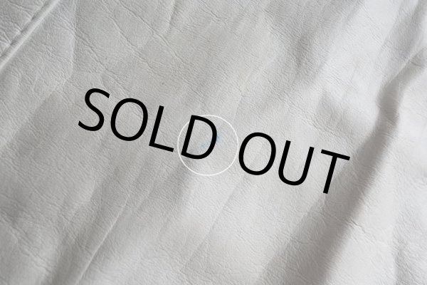 画像18: 1990s HOLLOWAY 袖レザースタジャン  MADE IN USA  表記XL  (18)