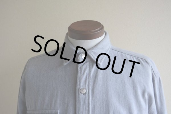 画像6: 1980-90s Polo RALPH LAUREN ガチャポケ ワークシャツ  MADE IN USA  表記L  (6)