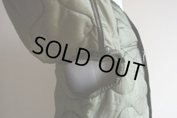 画像8: 1980s US.ARMY M-65 キルティングライナージャケット  表記S  (8)