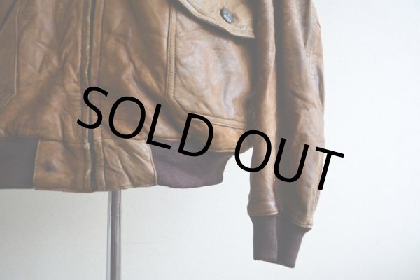 画像11: 1980s BANANA REPUBLIC ラムレザージャケット　 表記46  (11)