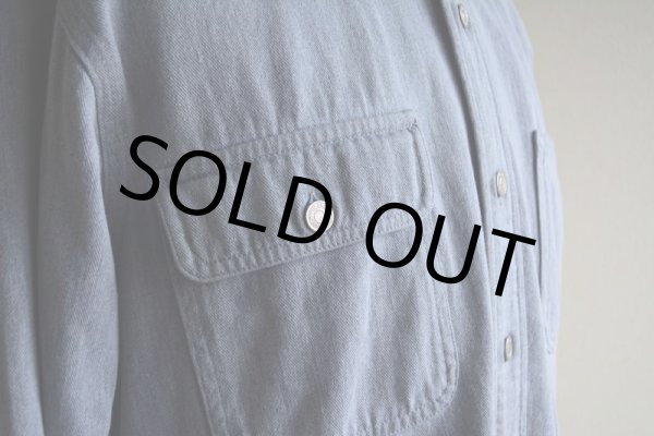 画像10: 1980-90s Polo RALPH LAUREN ガチャポケ ワークシャツ  MADE IN USA  表記L  (10)