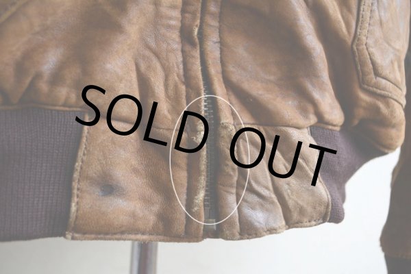 画像16: 1980s BANANA REPUBLIC ラムレザージャケット　 表記46  (16)