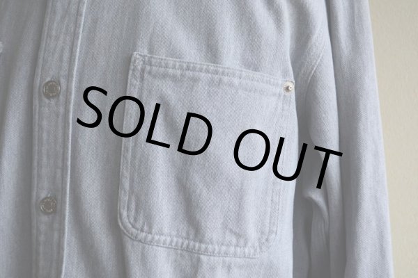 画像9: 1980-90s Polo RALPH LAUREN ガチャポケ ワークシャツ  MADE IN USA  表記L  (9)