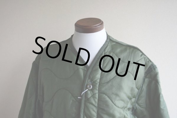 画像6: 1990s US.ARMY M-65 キルティングライナージャケット　 表記L  (6)