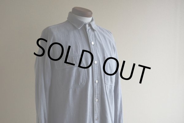 画像7: 1980-90s Polo RALPH LAUREN ガチャポケ ワークシャツ  MADE IN USA  表記L  (7)