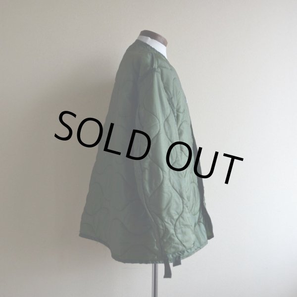 画像2: 1990s US.ARMY M-65 キルティングライナージャケット　 表記L  (2)