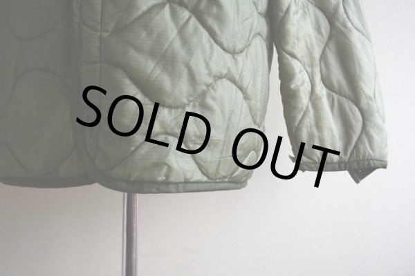 画像10: 1980s US.ARMY M-65 キルティングライナージャケット  表記S  (10)