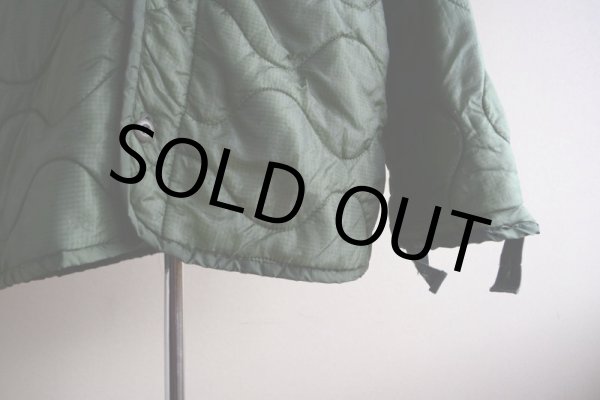 画像9: 1990s US.ARMY M-65 キルティングライナージャケット　 表記L  (9)