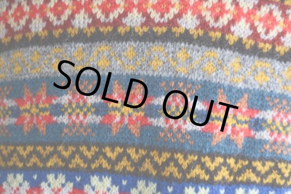 画像10: Jamieson's ファアイルセーター　 MADE IN SCOTLAND　 実寸L  (10)