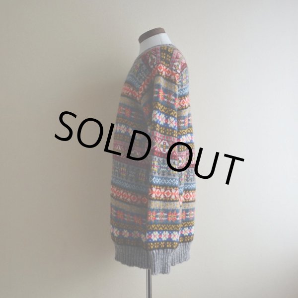 画像4: Jamieson's ファアイルセーター　 MADE IN SCOTLAND　 実寸L  (4)