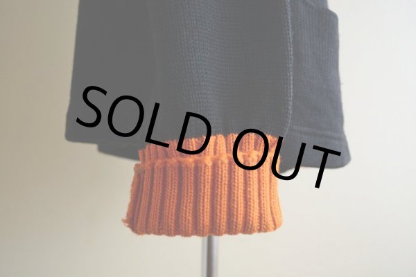 画像10: 1950s IMPERIAL ツートンレタードカーディガン　 表記42  (10)