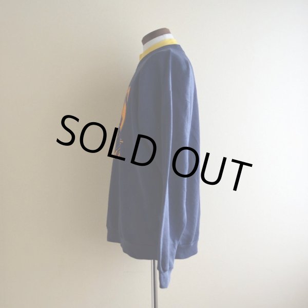 画像4: 1990s Lee COTTON BLEND プリントスウェット  MADE IN USA  表記XL  (4)