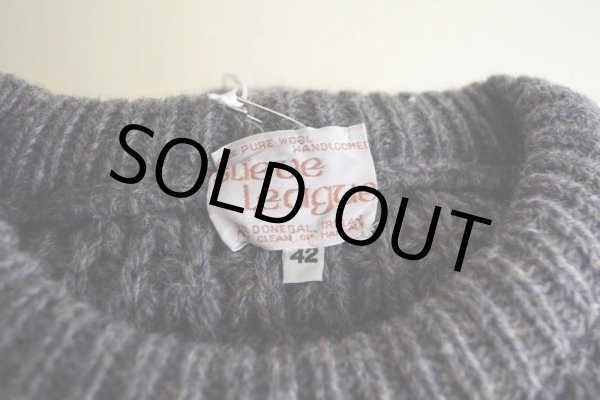 画像5: SLIEVE LEAGUE フィッシャーマンセーター　 MADE IN IRELAND　 表記42  (5)