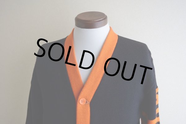 画像6: 1950s IMPERIAL ツートンレタードカーディガン　 表記42  (6)