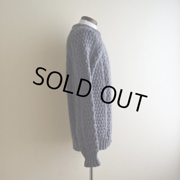 画像2: SLIEVE LEAGUE フィッシャーマンセーター　 MADE IN IRELAND　 表記42  (2)