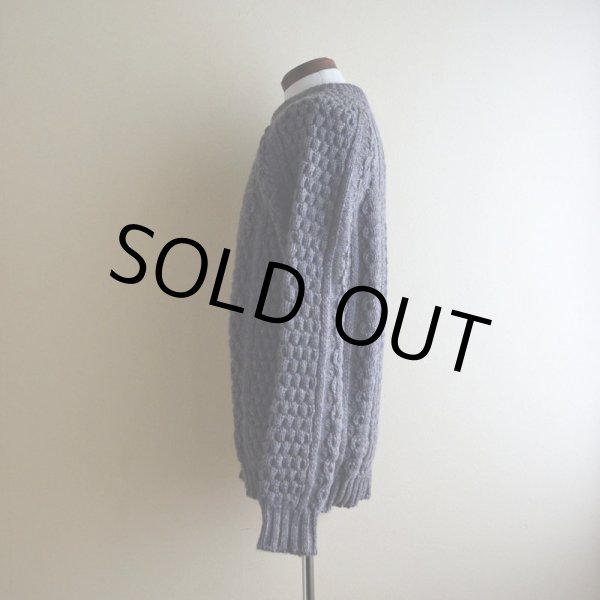 画像4: SLIEVE LEAGUE フィッシャーマンセーター　 MADE IN IRELAND　 表記42  (4)