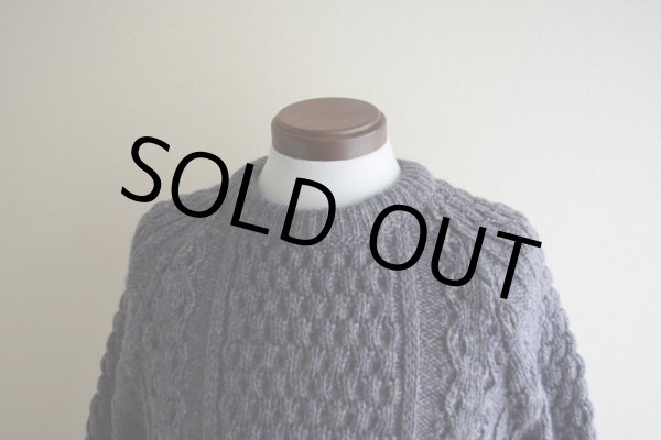 画像6: SLIEVE LEAGUE フィッシャーマンセーター　 MADE IN IRELAND　 表記42  (6)