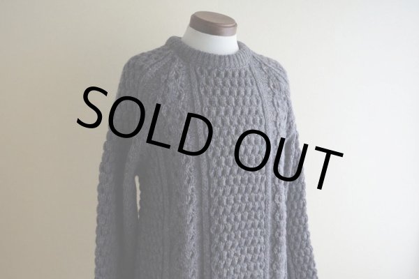 画像7: SLIEVE LEAGUE フィッシャーマンセーター　 MADE IN IRELAND　 表記42  (7)