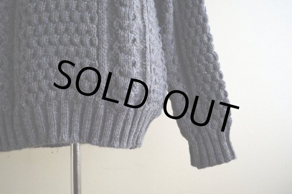 画像9: SLIEVE LEAGUE フィッシャーマンセーター　 MADE IN IRELAND　 表記42  (9)