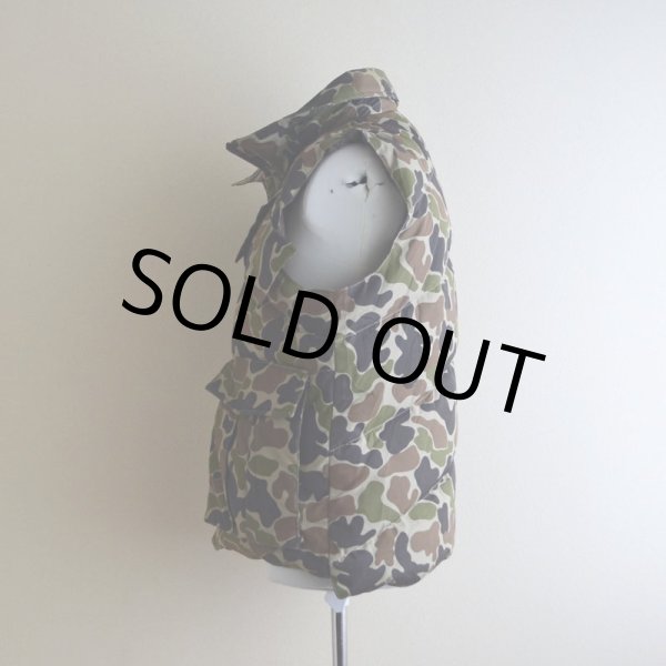 画像4: 1980s〜 GANDER MOUNTAIN カモフラダウンベスト　 表記M  (4)