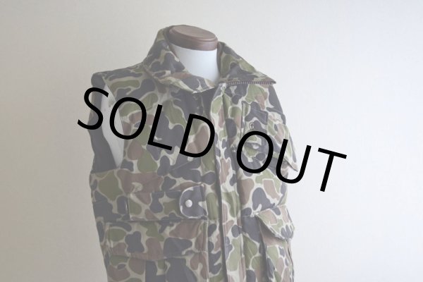 画像7: 1980s〜 GANDER MOUNTAIN カモフラダウンベスト　 表記M  (7)