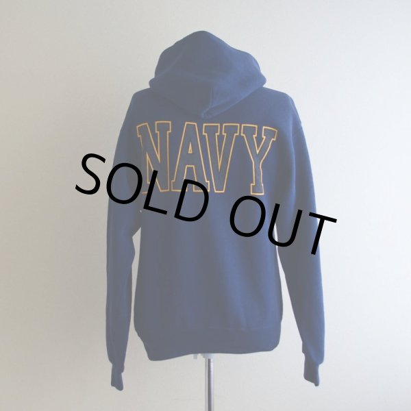 画像3: US.NAVY スウェットパーカー  MADE IN USA  表記S  (3)