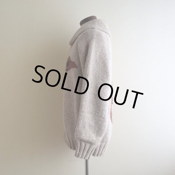 画像4: 1960s〜 カウボーイ柄カウチンセーター　 実寸ML  (4)