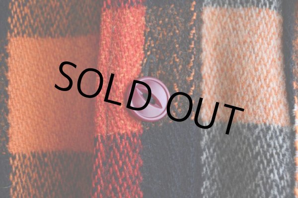 画像9: 1940s Woolrich マチ付きウールシャツ  表記16  (9)