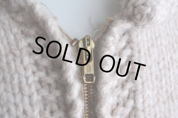 画像7: 1960s〜 カウボーイ柄カウチンセーター　 実寸ML  (7)