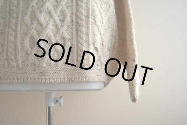 画像11: NATURALLY フィッシャーマンセーター  表記L  (11)