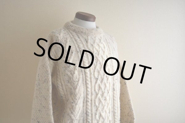 画像9: NATURALLY フィッシャーマンセーター  表記L  (9)