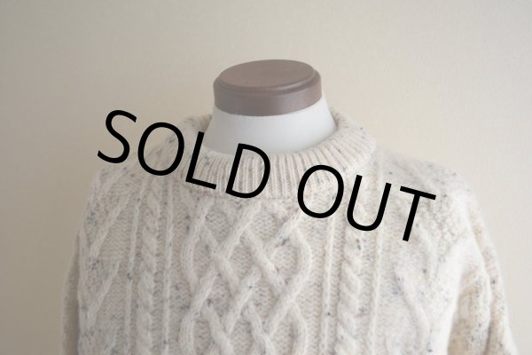 画像8: NATURALLY フィッシャーマンセーター  表記L  (8)