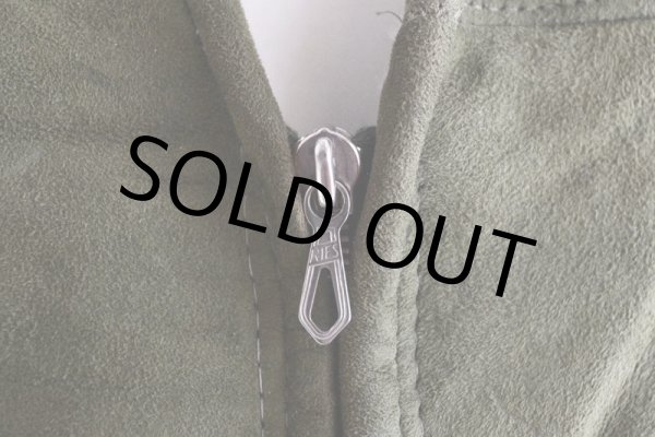 画像8: ムートン×ニットノーカラージャケット　 EURO VINTAGE　 表記56(XL)  (8)