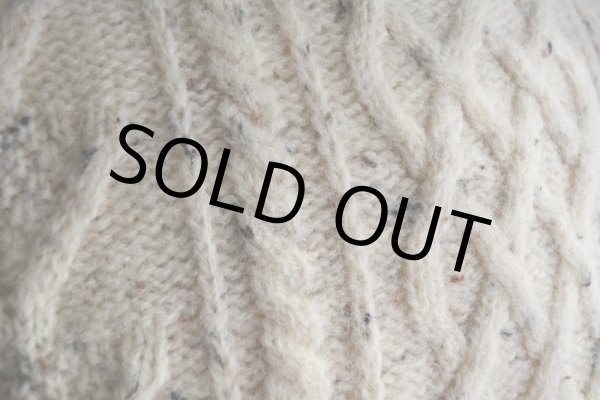 画像10: NATURALLY フィッシャーマンセーター  表記L  (10)