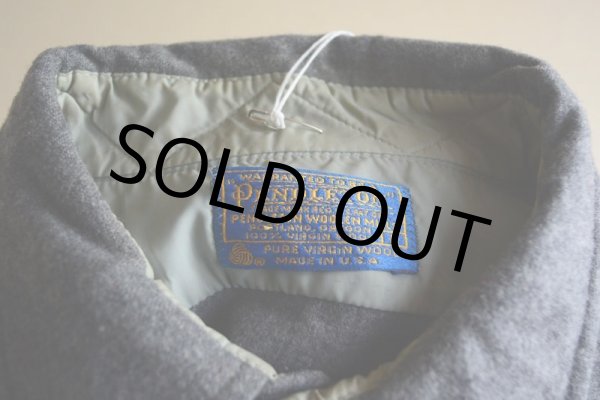 画像5: 1970s PENDLETON ウールシャツ  エルボーパッチ付き  表記L  (5)