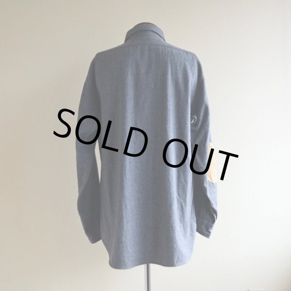 画像3: 1970s PENDLETON ウールシャツ  エルボーパッチ付き  表記L  (3)