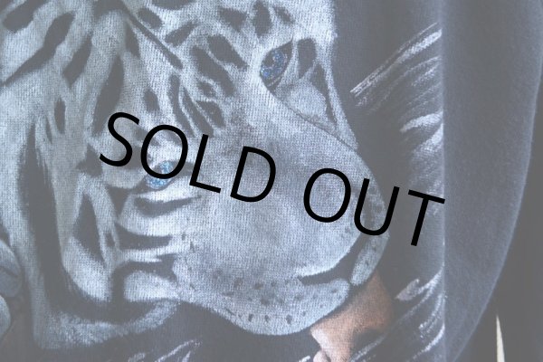 画像9: 1990-00s WHITE TIGER プリントスウェット　 表記L  (9)