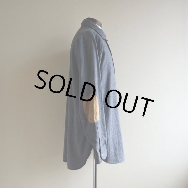 画像2: 1970s PENDLETON ウールシャツ  エルボーパッチ付き  表記L  (2)