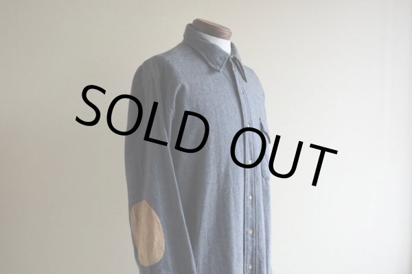 画像7: 1970s PENDLETON ウールシャツ  エルボーパッチ付き  表記L  (7)