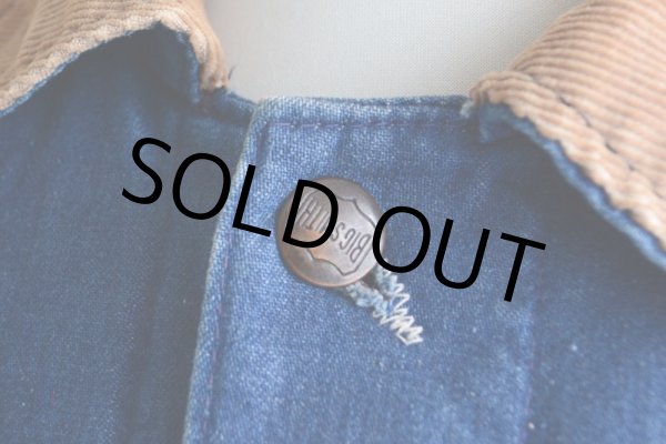 画像9: 1970s BIGSMITH デニムカバーオール　 裏地キルティング　 実寸L  (9)