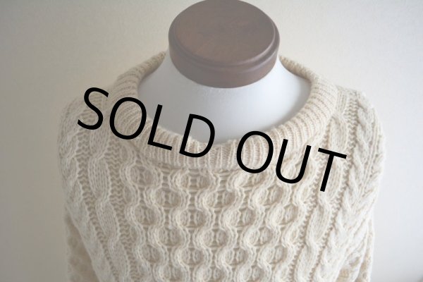 画像6: 1990s L.L.BEAN フィッシャーマンセーター  MADE IN IRELAND  表記L  (6)