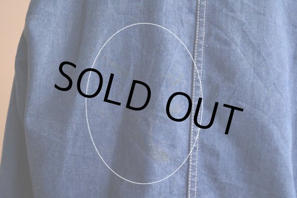 画像17: 1970s BIGSMITH デニムカバーオール　 裏地キルティング　 実寸L  (17)