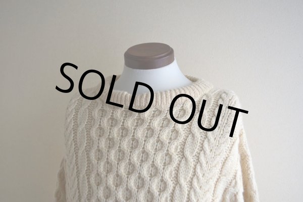 画像7: 1990s L.L.BEAN フィッシャーマンセーター  MADE IN IRELAND  表記L  (7)