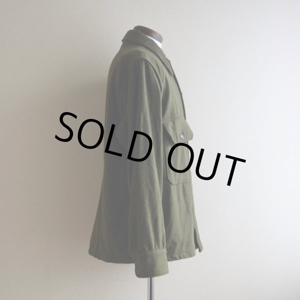 画像2: 1950s US.ARMY ウールシャツ　 表記M  (2)