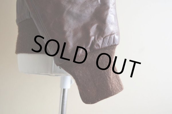 画像15: 1970s unknown レザージャケット　 裏地ムートンボア　 表記36  (15)