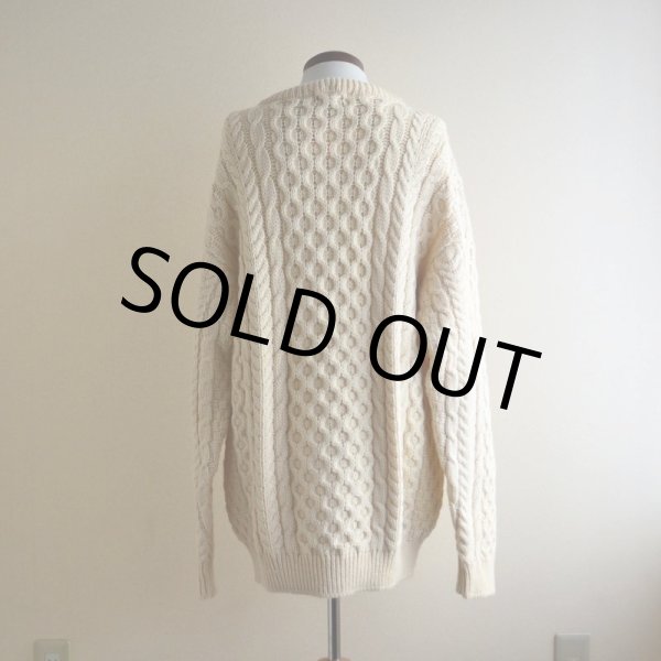 画像3: 1990s L.L.BEAN フィッシャーマンセーター  MADE IN IRELAND  表記L  (3)