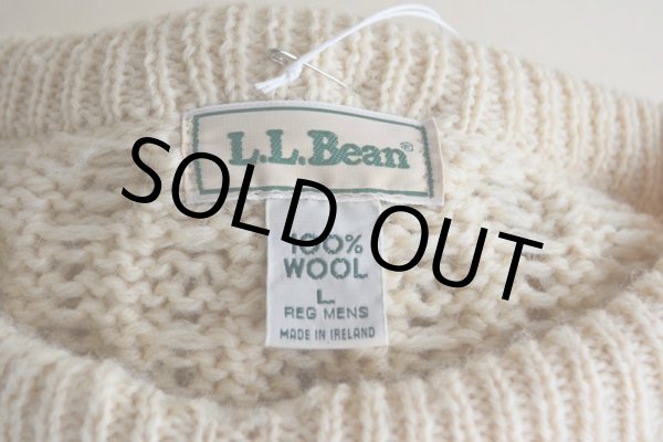 画像5: 1990s L.L.BEAN フィッシャーマンセーター  MADE IN IRELAND  表記L  (5)
